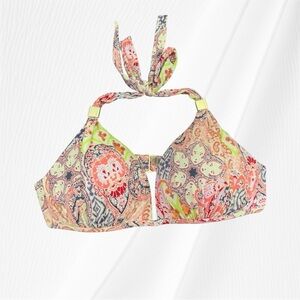 Victoria Secret Push Up Bikini Halter Top Size Large